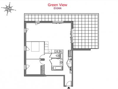 Acheter Appartement 81 m2 Evian-les-bains
