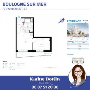 For sale Boulogne-sur-mer 2 rooms 37 m2 Pas de calais (62200) photo 1