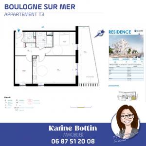 Annonce Vente 3 pices Appartement Boulogne-sur-mer 62