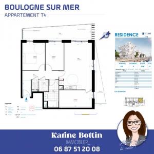 For sale Boulogne-sur-mer 4 rooms 75 m2 Pas de calais (62200) photo 0