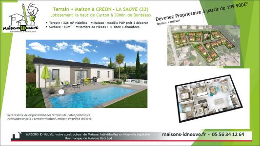 For sale Sauve 4 rooms 80 m2 Gironde (33670) photo 0