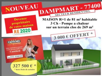 For sale Dampmart 82 m2 Seine et marne (77400) photo 0