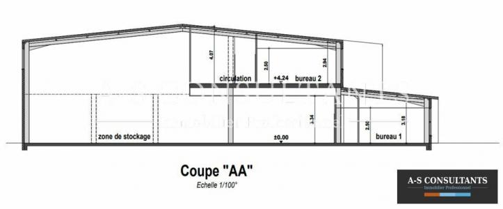 Louer Commerce 2023 m2 Challes-les-eaux