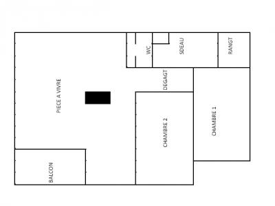 For rent Villeurbanne 3 rooms 57 m2 Rhone (69100) photo 4