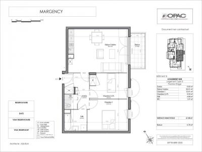 Annonce Vente 3 pices Appartement Margency 95