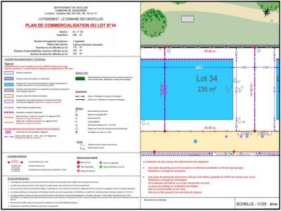 Acheter Terrain 235 m2 Jonquieres