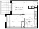 For rent Apartment Clermont-ferrand  38 m2 2 pieces