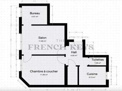 For sale Paris-15eme-arrondissement 2 rooms 47 m2 Paris (75015) photo 2
