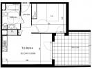 For rent Apartment Clermont-ferrand  42 m2 2 pieces