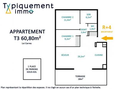 Acheter Appartement 61 m2 Toulouse