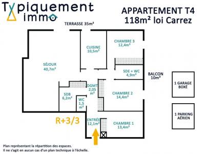 Acheter Appartement 118 m2 Toulouse