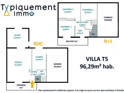 For sale Aucamville 5 rooms 96 m2 Haute garonne (31140) photo 2