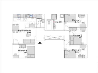 Louer Appartement Clichy 828 euros