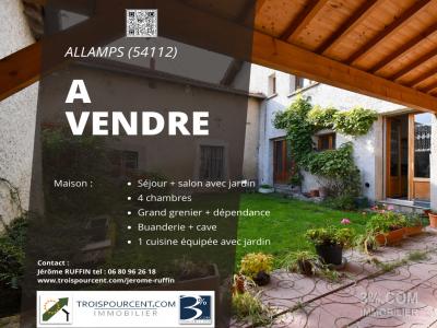 For sale Allamps 6 rooms 146 m2 Meurthe et moselle (54112) photo 0