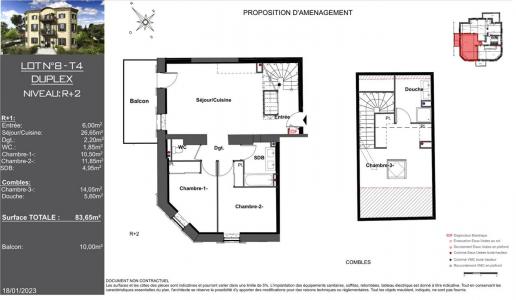 Acheter Appartement Pont-eveque 154000 euros