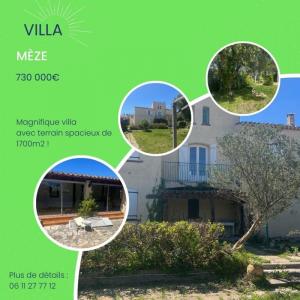 Annonce Vente 6 pices Maison Meze 34