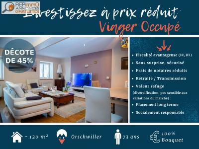 Life-annuity Orschwiller 4 rooms 120 m2 Bas rhin (67600) photo 0