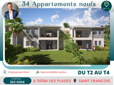 For sale Saint-francois 2 rooms 53 m2 Guadeloupe (97118) photo 0