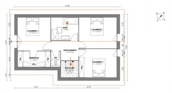 For sale Chambery 5 rooms 120 m2 Savoie (73000) photo 3