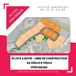 Annonce Vente Terrain Balma 31