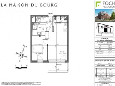 For rent Capinghem LILLE 2 rooms 44 m2 Nord (59160) photo 1