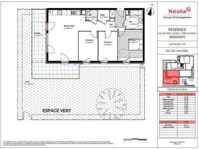 Annonce Vente 4 pices Appartement Habsheim 68