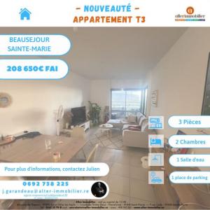 For sale Sainte-marie 3 rooms 65 m2 Reunion (97438) photo 0