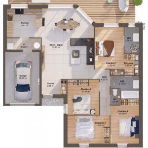 Acheter Maison 111 m2 Nort-sur-erdre