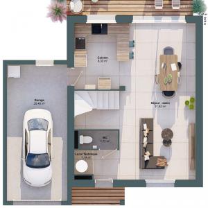 Acheter Maison 83 m2 Saint-pierre-d'amilly