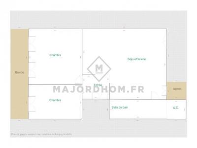 For sale Marseille-6eme-arrondissement 3 rooms 58 m2 Bouches du Rhone (13006) photo 1