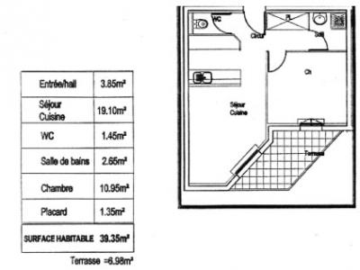 Acheter Appartement 39 m2 Cavalerie