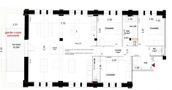 Annonce Vente 2 pices Appartement Lille 59