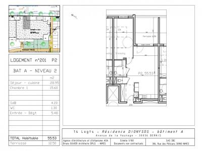 Annonce Location 2 pices Appartement Bernis 30