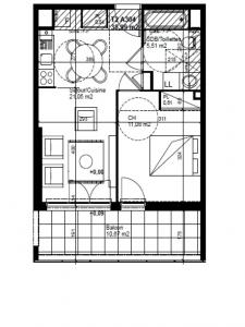 Annonce Location 2 pices Appartement Collonges-sous-saleve 74