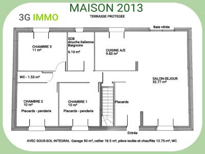 Annonce Vente 5 pices Maison Montils 41