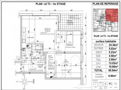 Annonce Vente 3 pices Appartement Vetraz-monthoux 74