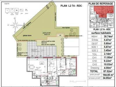 Annonce Vente 4 pices Appartement Vetraz-monthoux 74