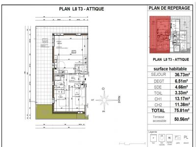 Annonce Vente 3 pices Appartement Vetraz-monthoux 74