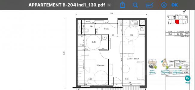 Annonce Location 2 pices Appartement Olemps 12