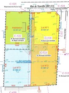 Annonce Vente Terrain Marles-sur-canche 62