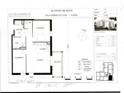 Annonce Vente 3 pices Appartement Floirac 33