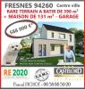 For sale House Fresnes  131 m2 6 pieces