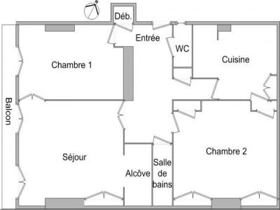 For rent Lyon-6eme-arrondissement 3 rooms 113 m2 Rhone (69006) photo 4