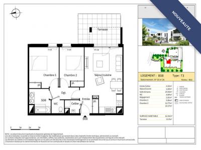 Annonce Vente 3 pices Appartement Villenave-d'ornon 33