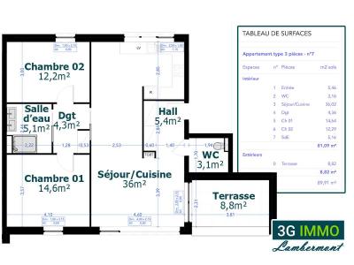 Acheter Appartement Villers-la-montagne Meurthe et moselle