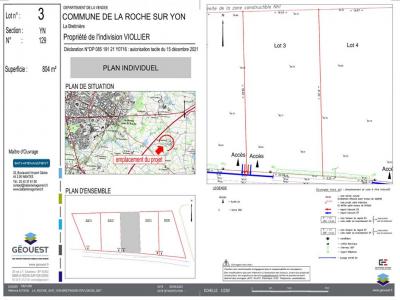 Acheter Terrain Roche-sur-yon 99500 euros