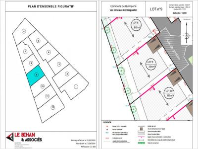 Annonce Vente Terrain Quimperle 29