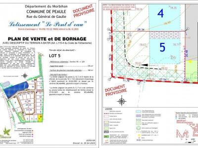 Acheter Terrain 576 m2 Peaule