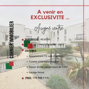 Annonce Vente 2 pices Appartement Acigne 35