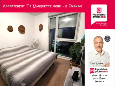 For sale Marquette-lez-lille 3 rooms 62 m2 Nord (59520) photo 3